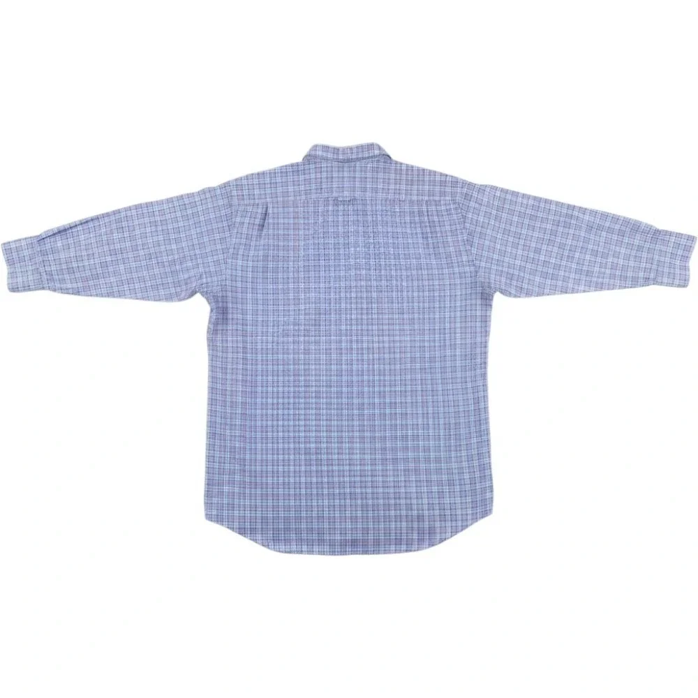 Polo Ralph Lauren Shirt Men size XL TG Pink Blue Green Button Plaid Classic Fit